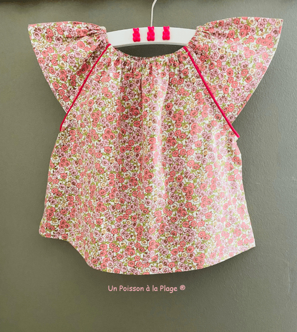 Blouse d'été fille 