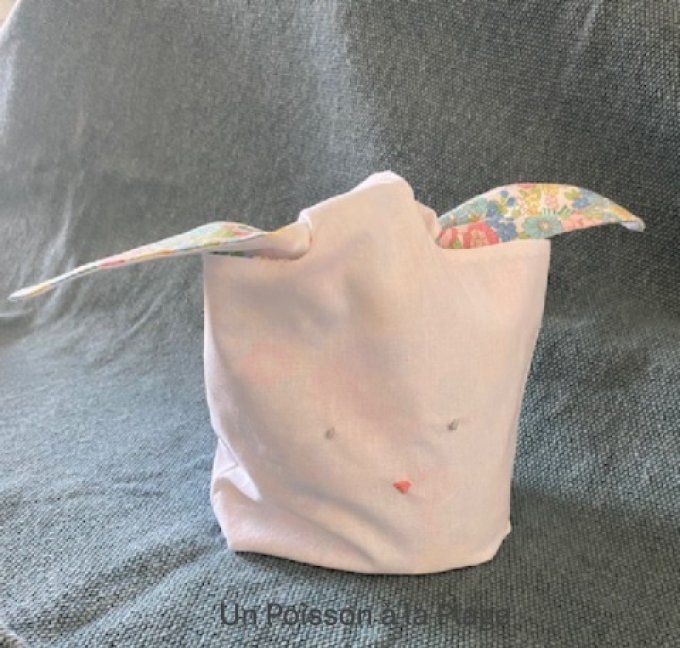 Sac lapin "Œufs de Pâques"