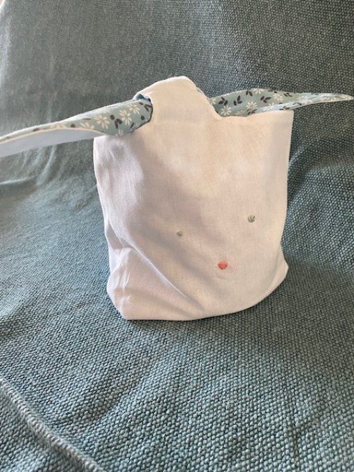 Sac lapin "Œufs de Pâques"